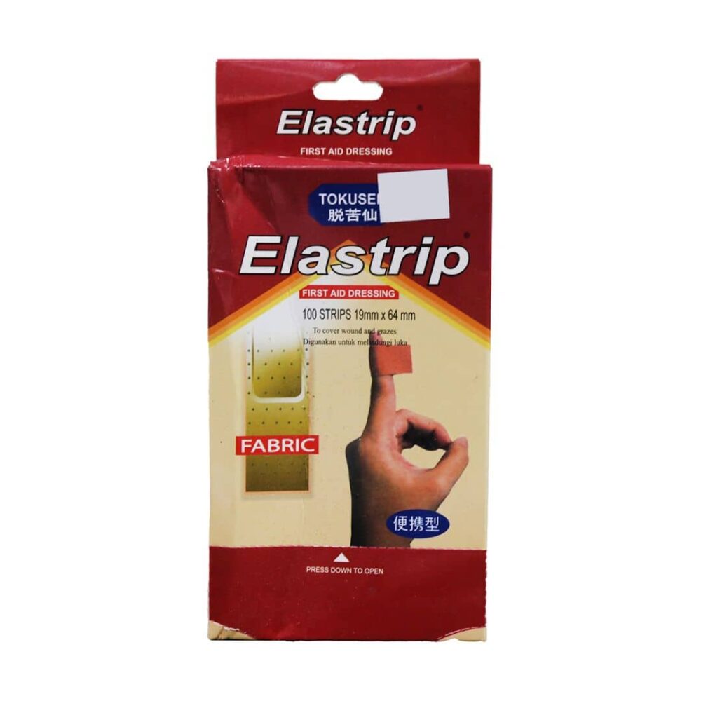 Tokusen Elastrip First Aid Dressing 100 strips