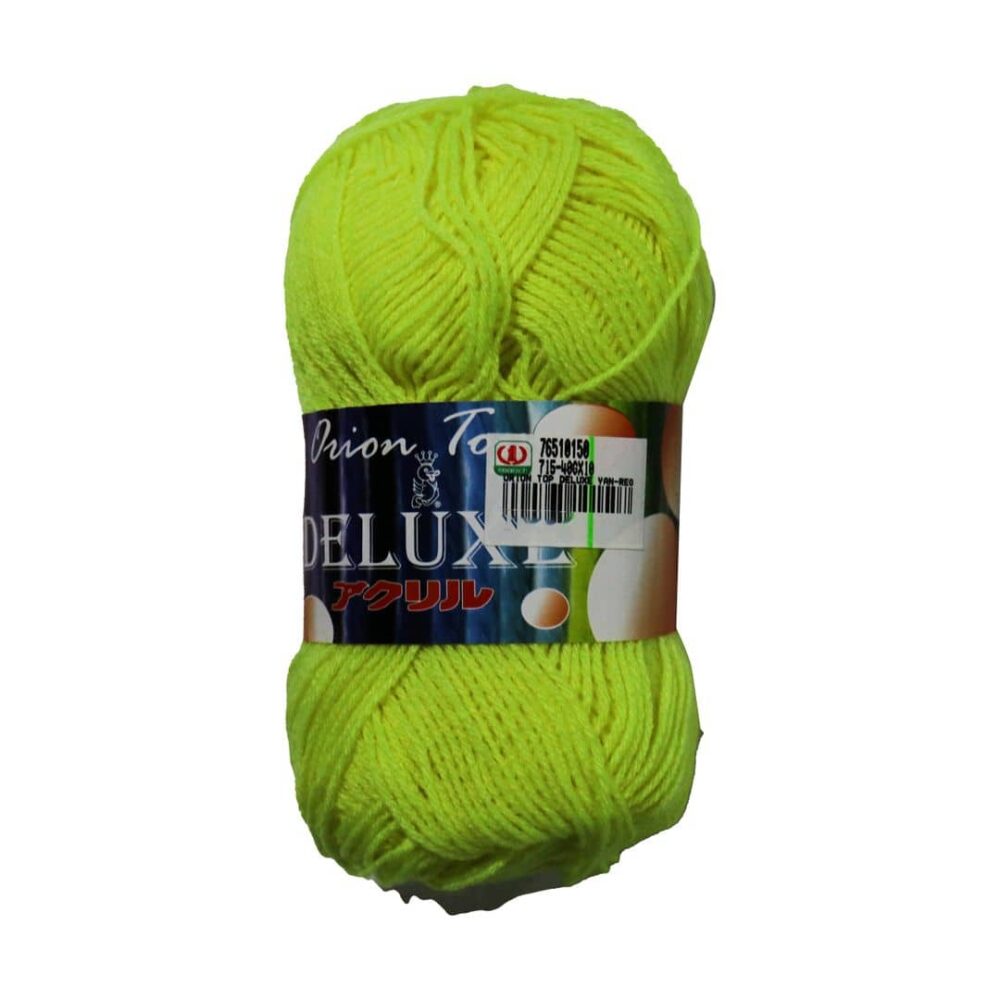 Orion Top Deluxe Yarn 180m Neon Yellow 350