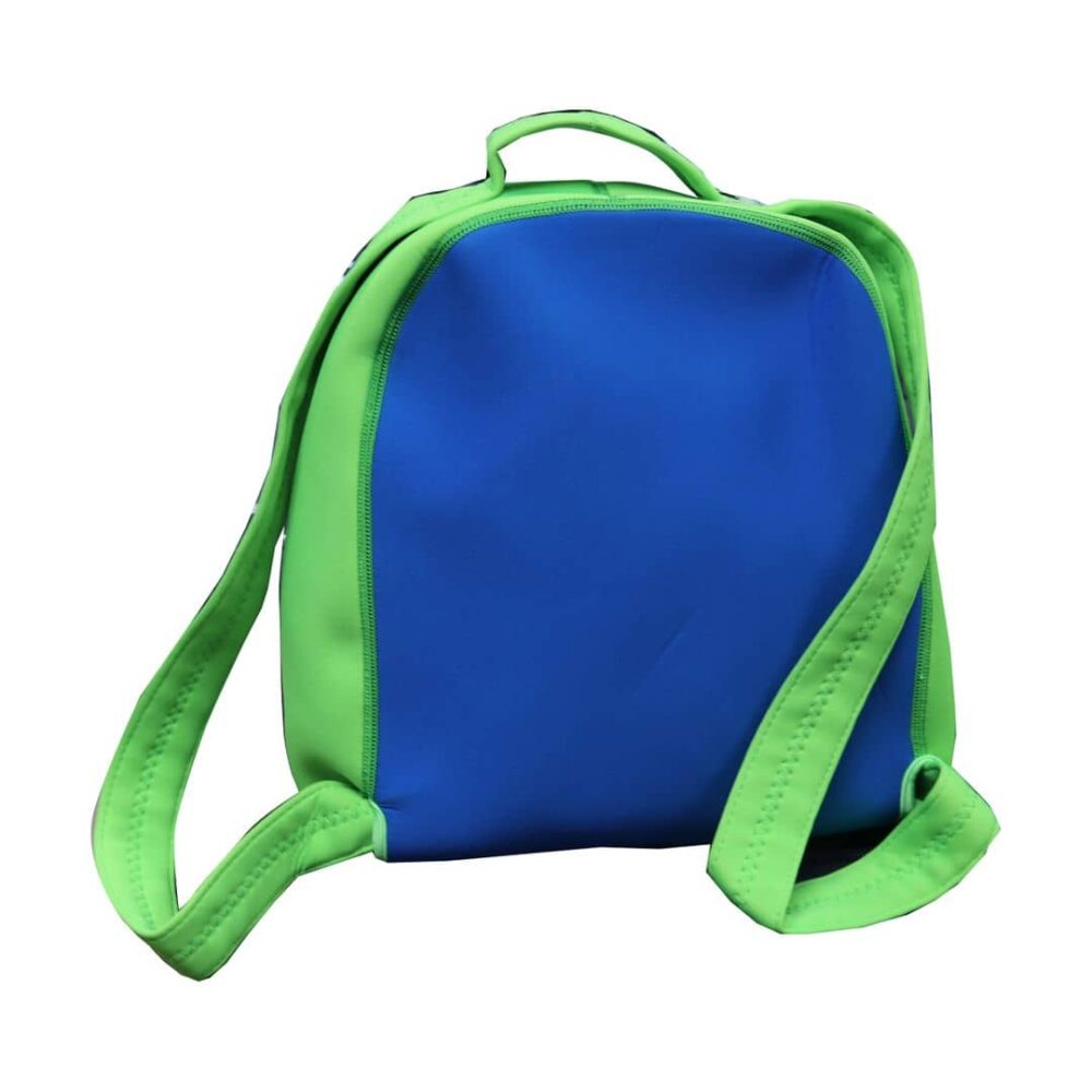Dinosaur Green, Blue Kids Bag