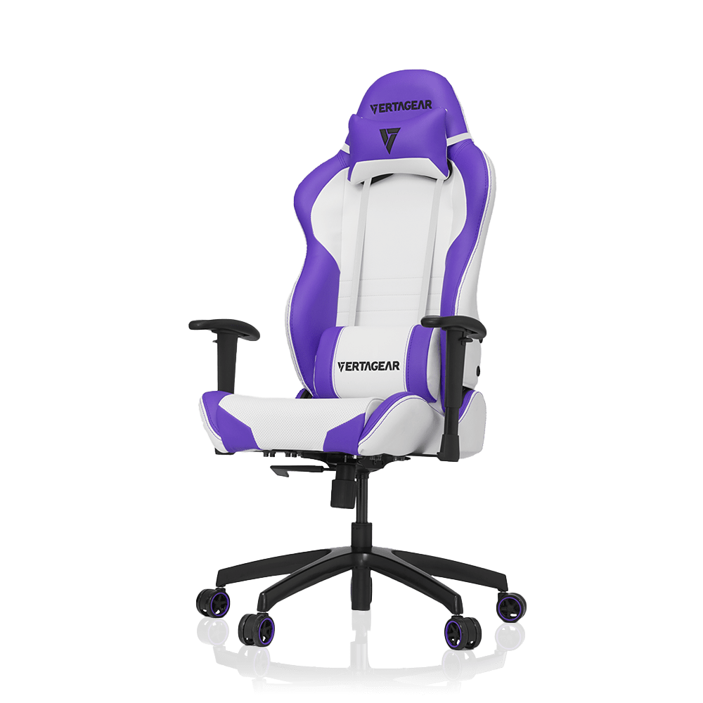 Vertagear S-Line SL2000 Racing Series Gaming Chair - White/Purple