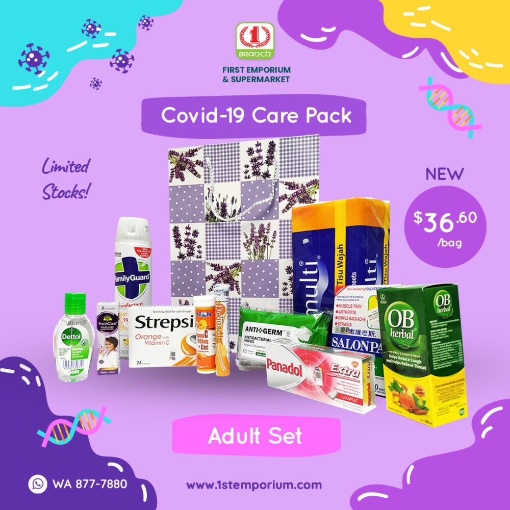 Covid-19 Care Pack Adult Set