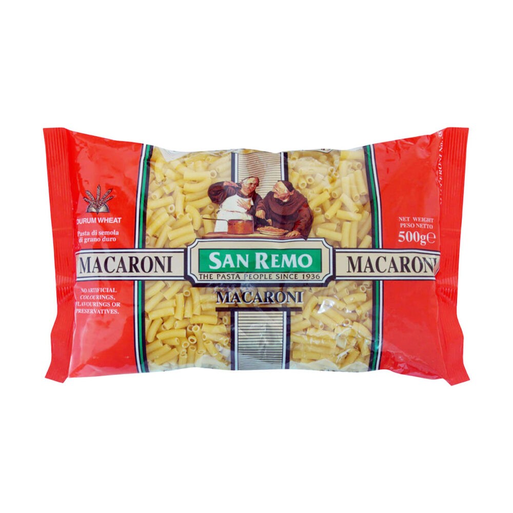 Pasta San Remo Macaroni 500g