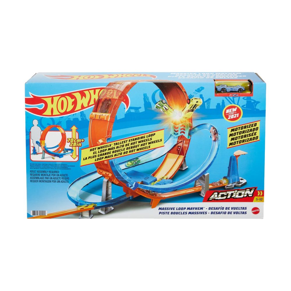 TRIPLE LOOPING INFERNAL HOT WHEELS ACTION en nuestra NUEVA CASA A